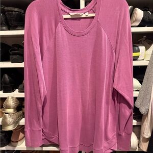 Athleta Women's Purple Long Sleeve Top